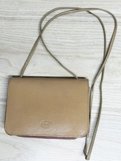 vintage mundi leather mini mirror crossbody bag