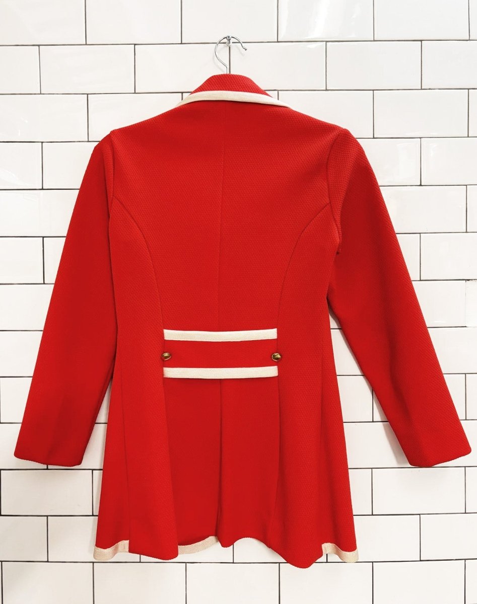 vintage 60s designed in london piped trim blazer - good market thrift store