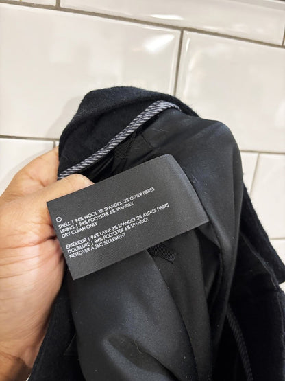 club monaco wool - blend wide leg trouser - good market thrift store