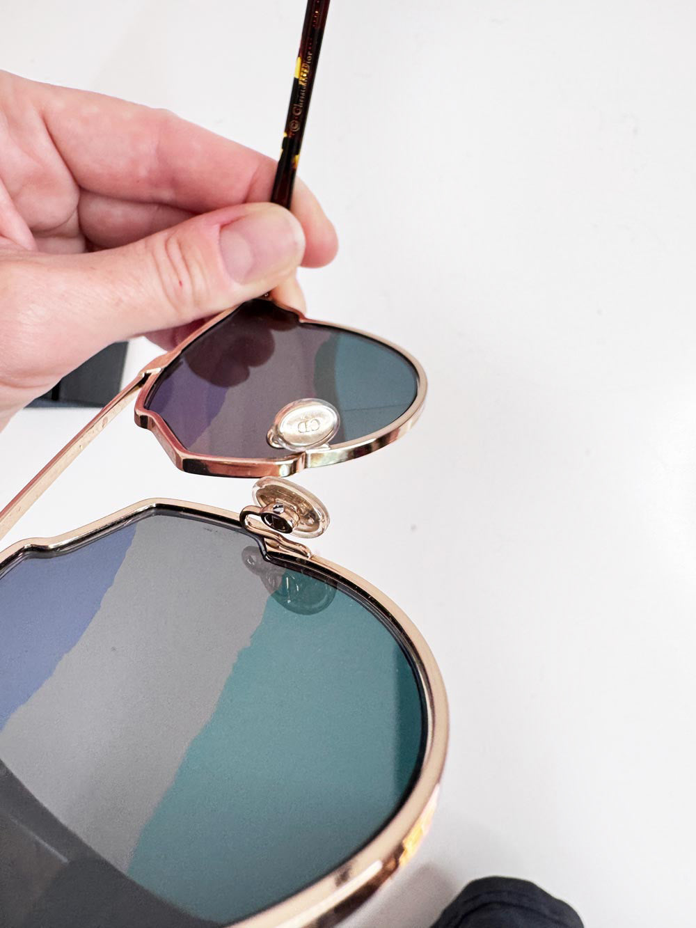 dior so real tinted sunset browbar sunglasses | made in Italy