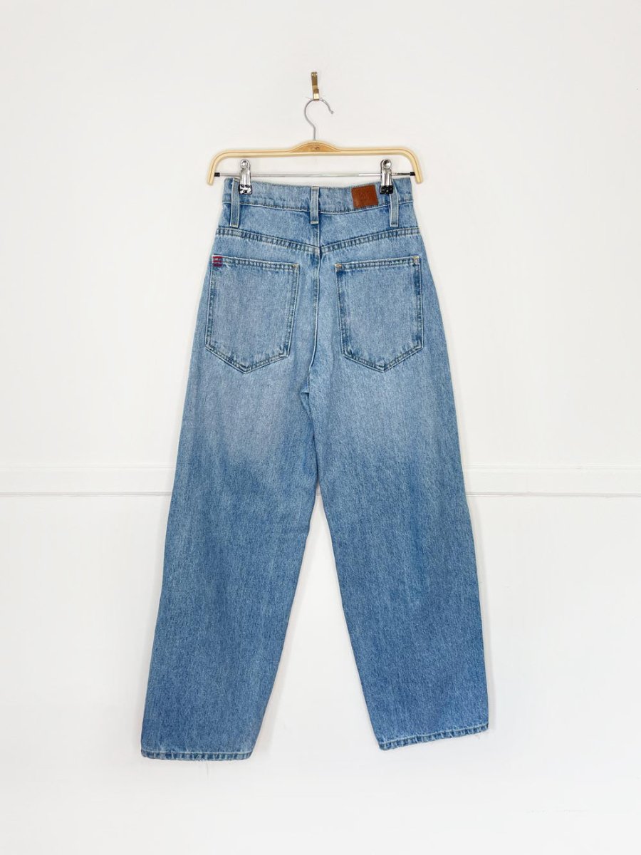 UO bdg high rise extreme baggy barrel leg jeans - good market thrift store