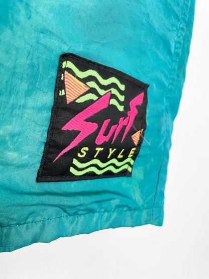 vintage 90s surf style short shorts - good market thrift store