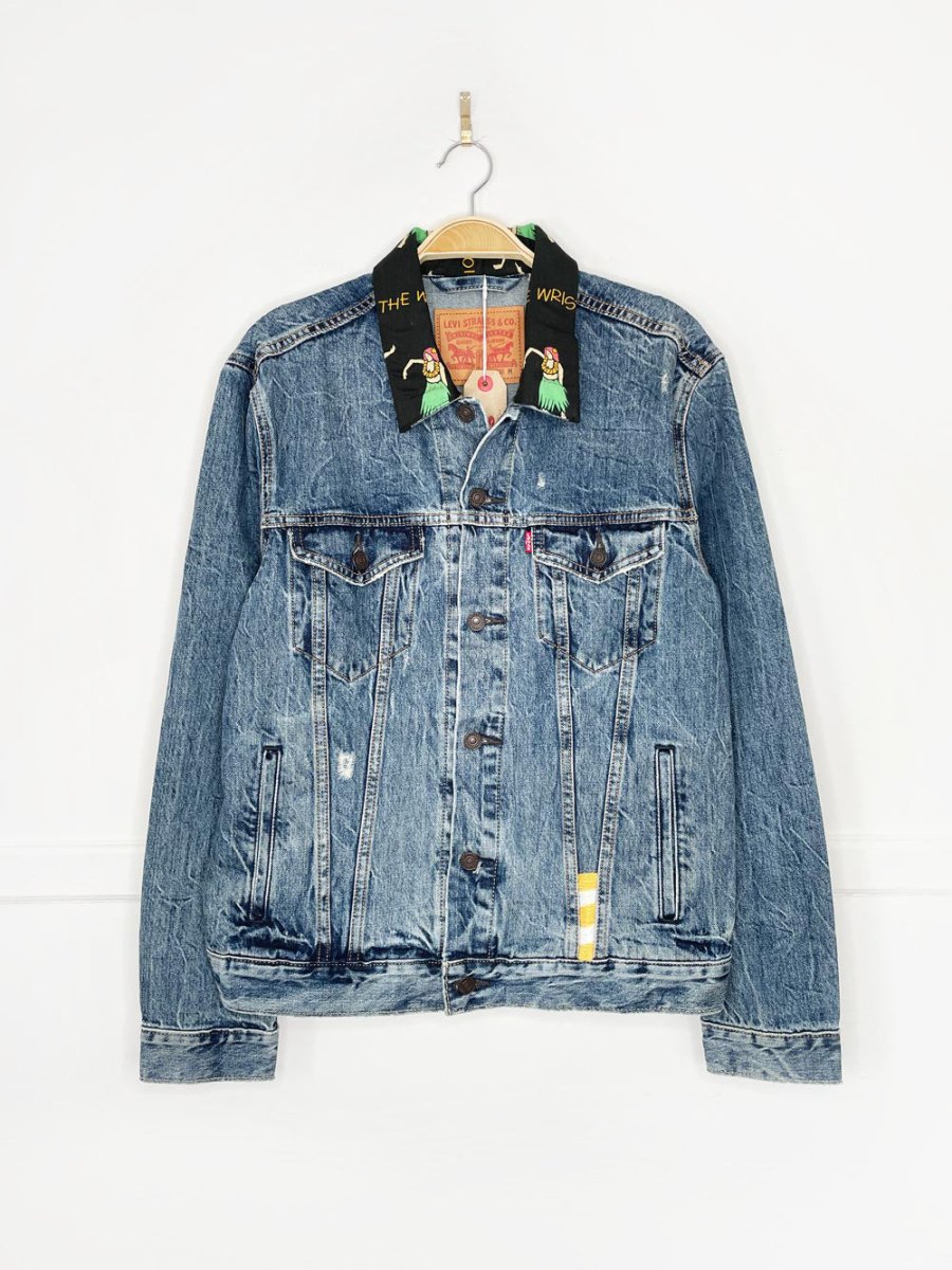 nwt levi's hula dancer trucker jacket | special edition - good market thrift store
