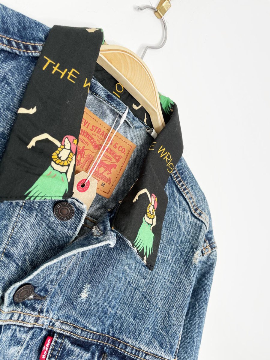 nwt levi's hula dancer trucker jacket | special edition - good market thrift store