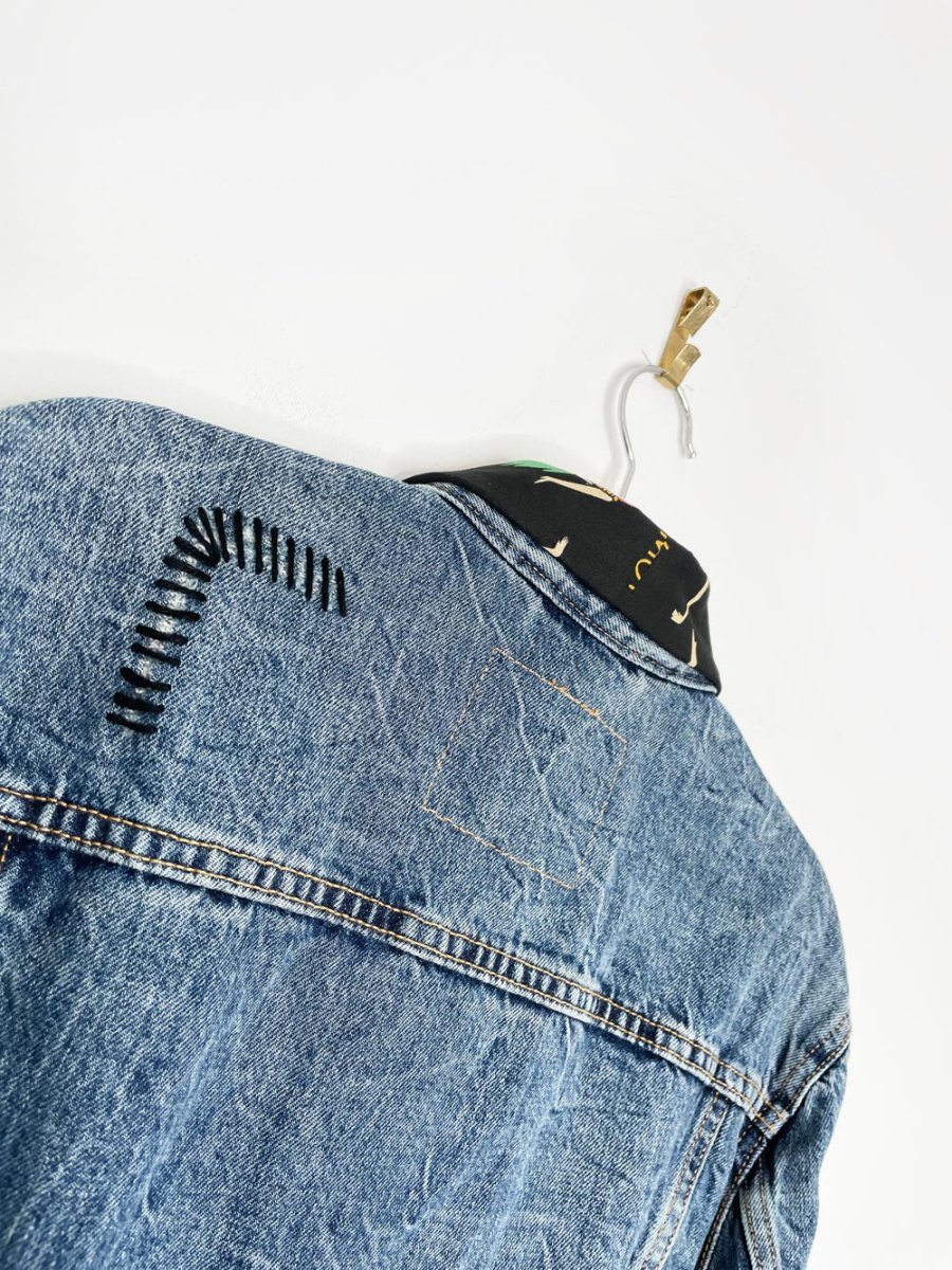 nwt levi's hula dancer trucker jacket | special edition - good market thrift store