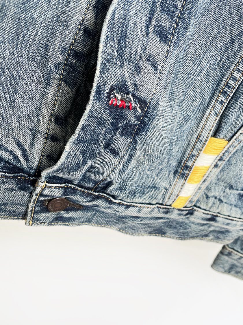 nwt levi's hula dancer trucker jacket | special edition - good market thrift store