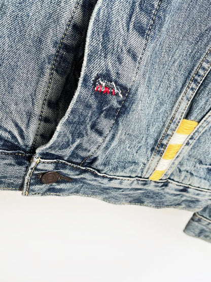 nwt levi's hula dancer trucker jacket | special edition - good market thrift store