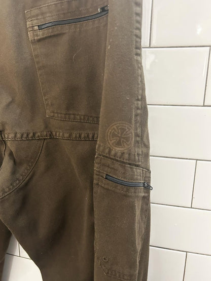 vintage 00s independant trucks wide leg utility skate pants - good market thrift store