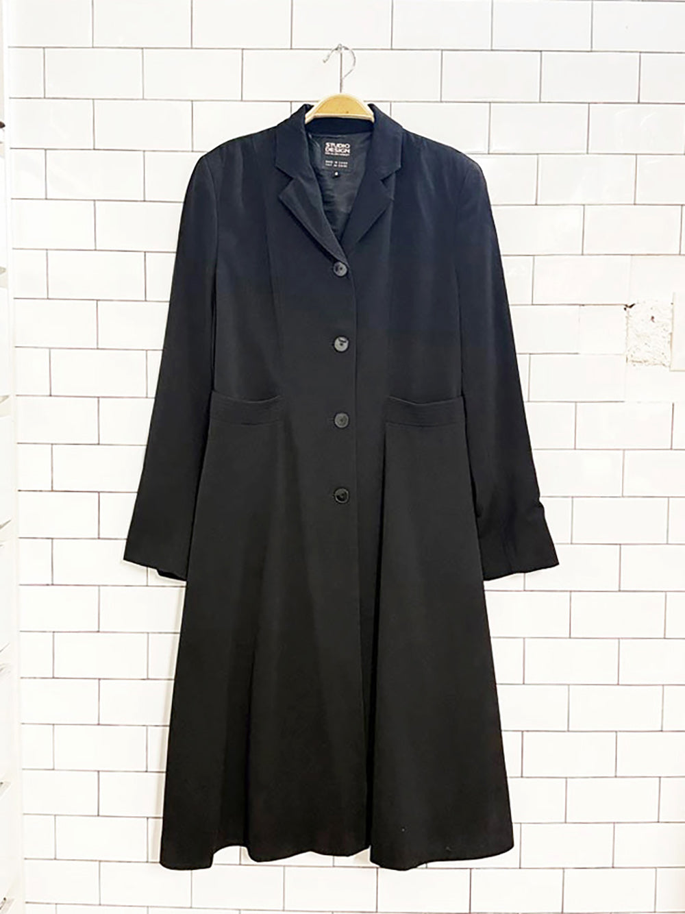 vintage 00s studio design long blazer jacket | hilary radley