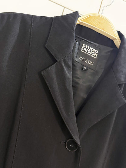 vintage 00s studio design long blazer jacket | hilary radley