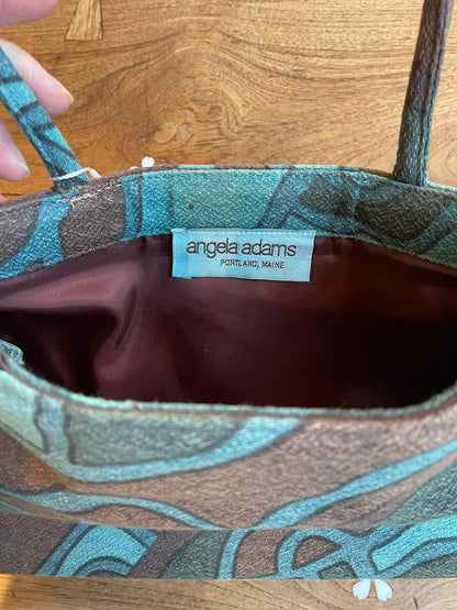 y2k angela adams woven shoulder bag