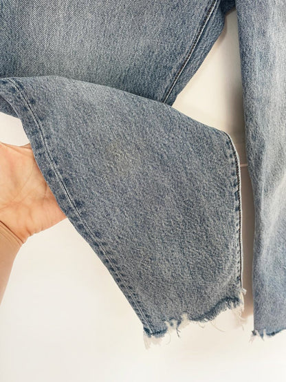 levi's wedgie straight crop jeans - good market thrift store