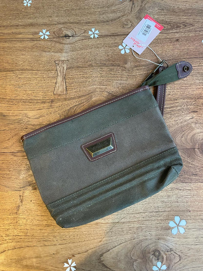 vintage 90s voyageur pebbled suede travel bag