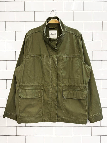 madewell passage military field utility jacket - good market thrift store