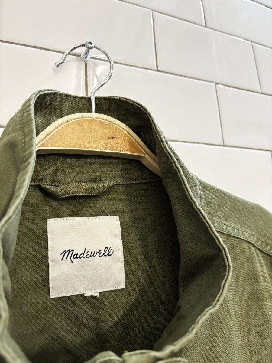 madewell passage military field utility jacket - good market thrift store