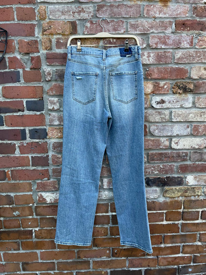 daze baggy leg ripped jeans