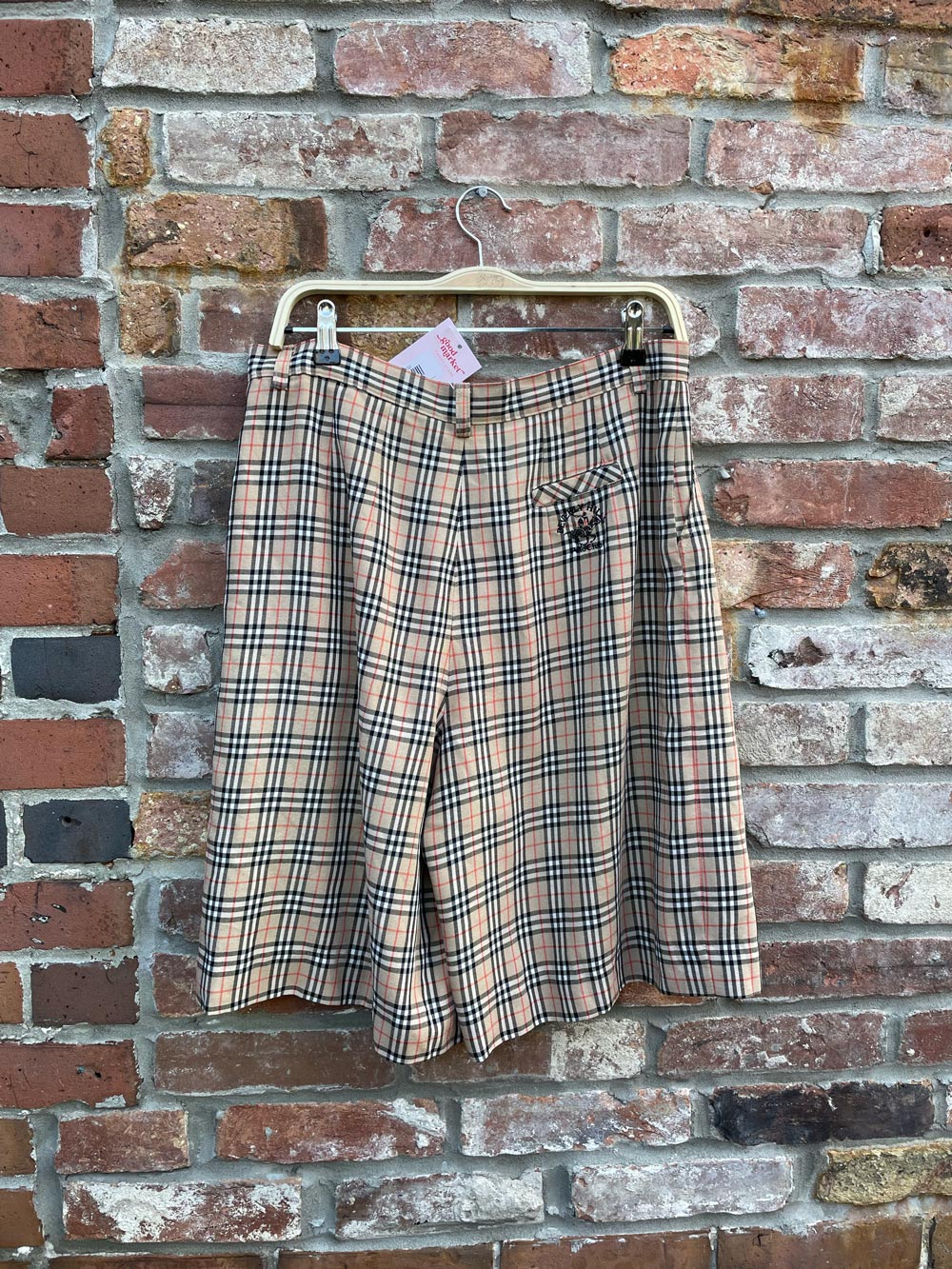 vintage beverly hills polo club nova check long short