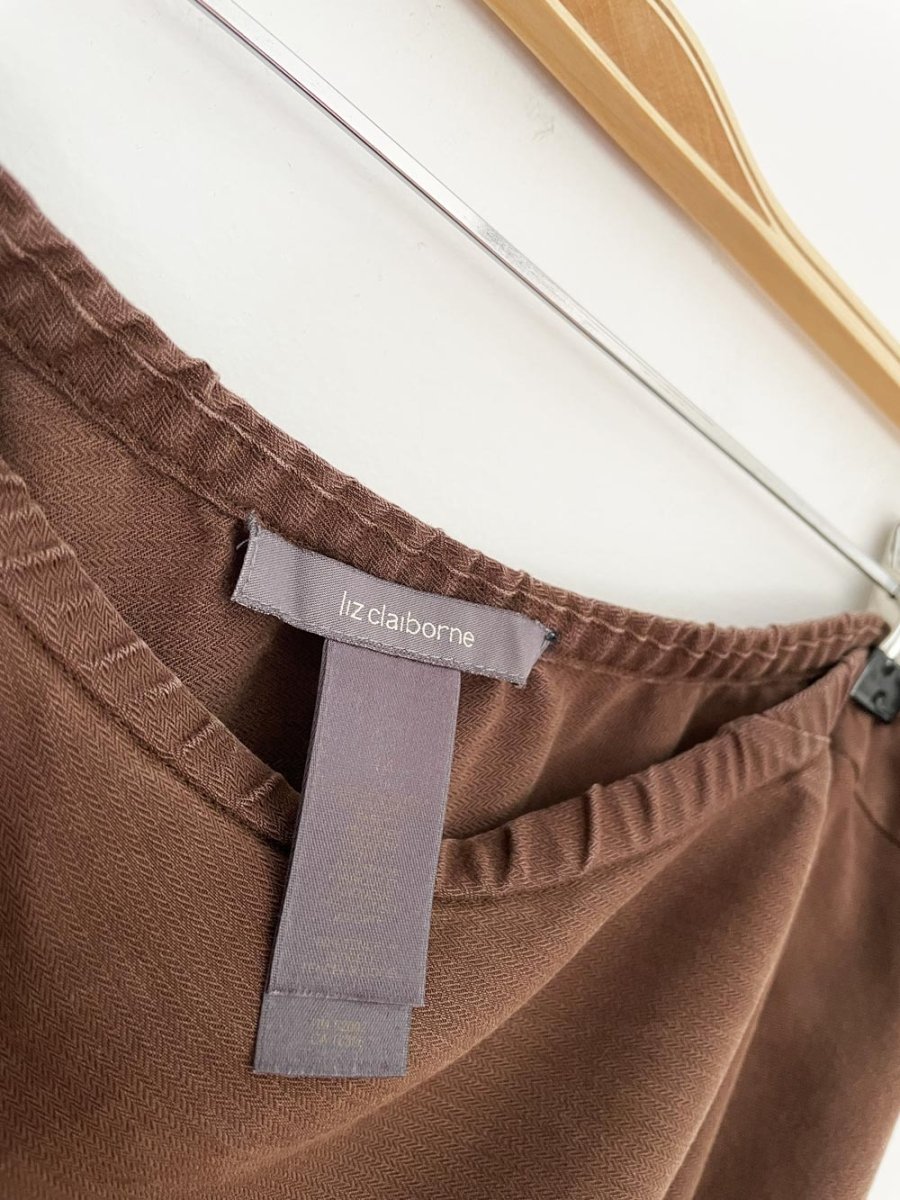 vintage 00s liz claiborne tulip hem midi skirt - good market thrift store