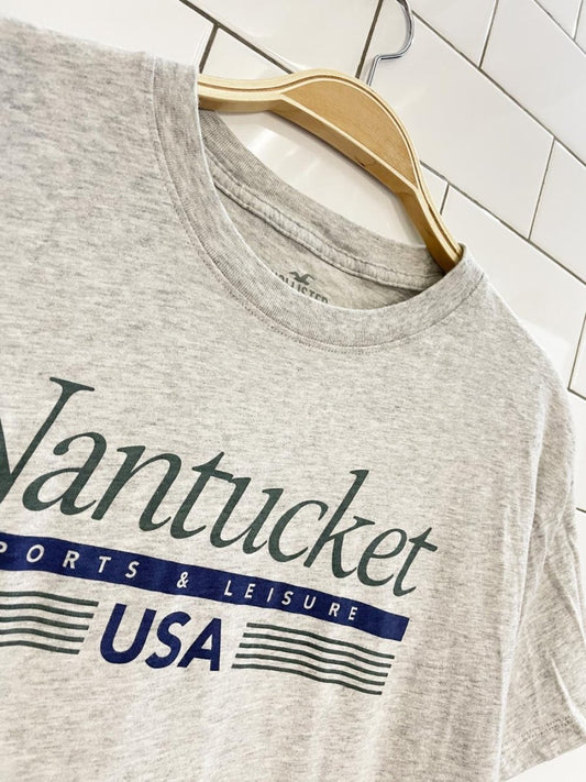 hollister nantucket graphic tee - good market thrift store