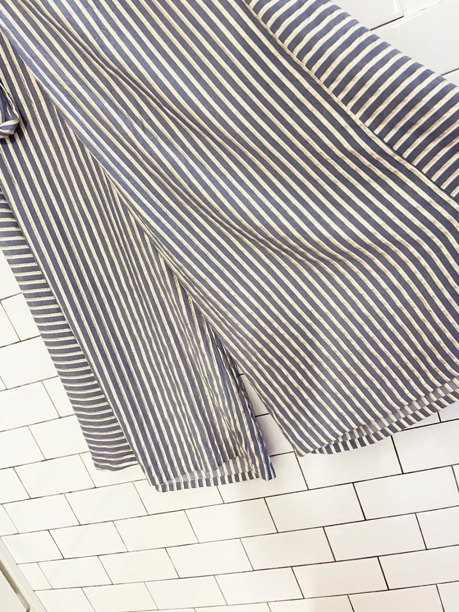 anthro eva franco wrap wide leg pants - good market thrift store