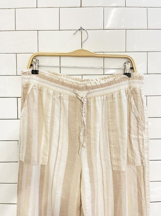 jeno neuman linen blend beach pant - good market thrift store