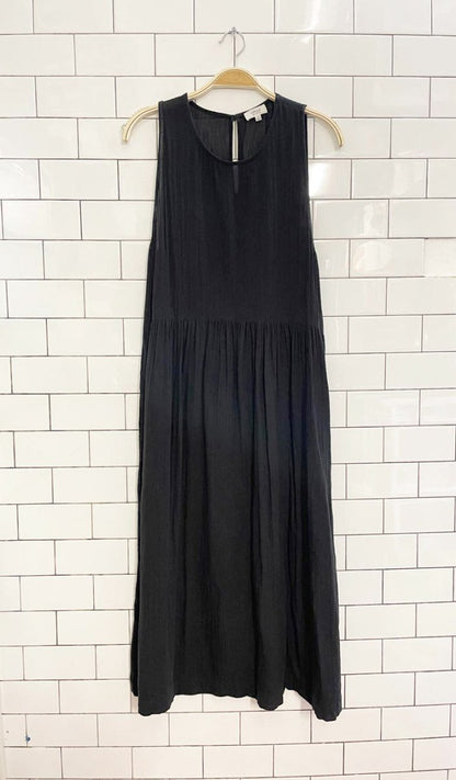 wilfred gauze cotton midi maxi dress - good market thrift store
