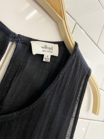 wilfred gauze cotton midi maxi dress - good market thrift store