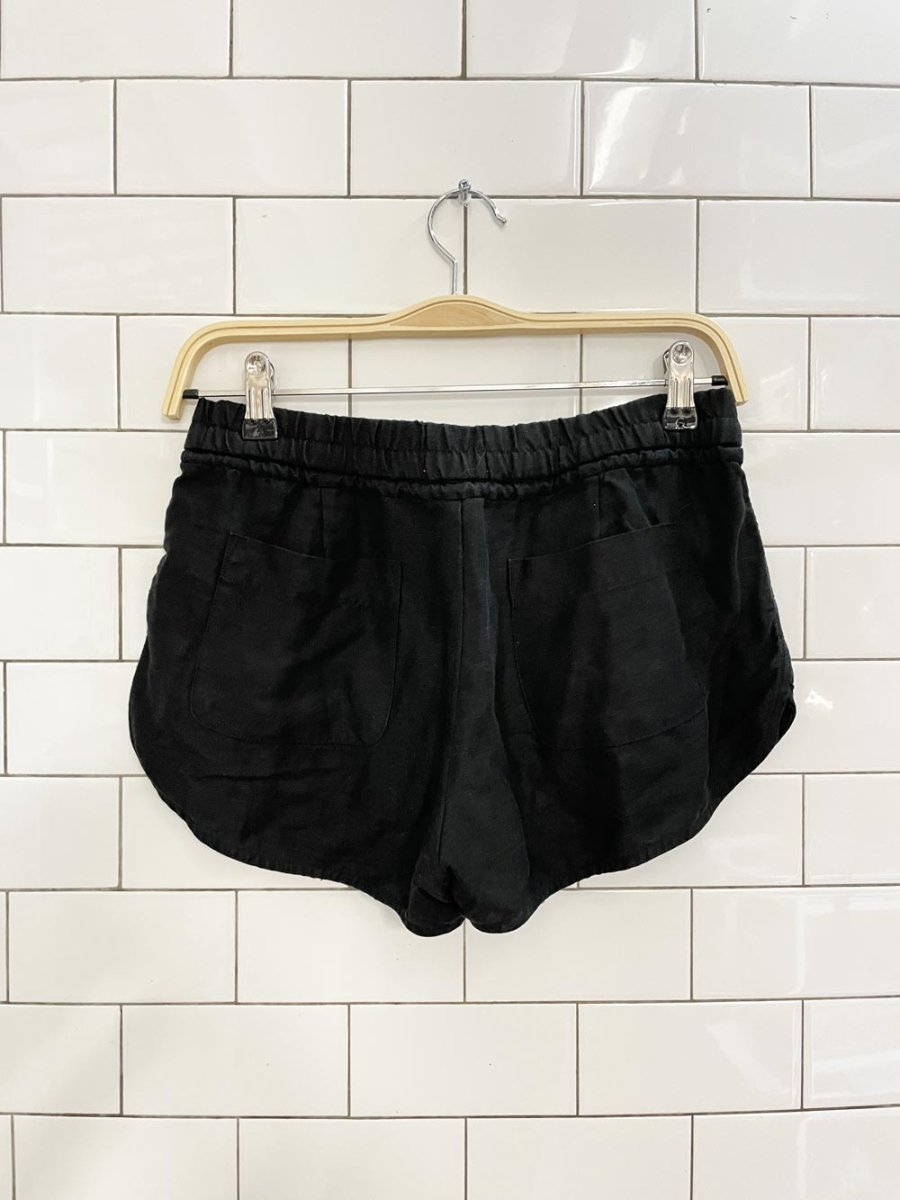 wilfred free linen blend track short - good market thrift store