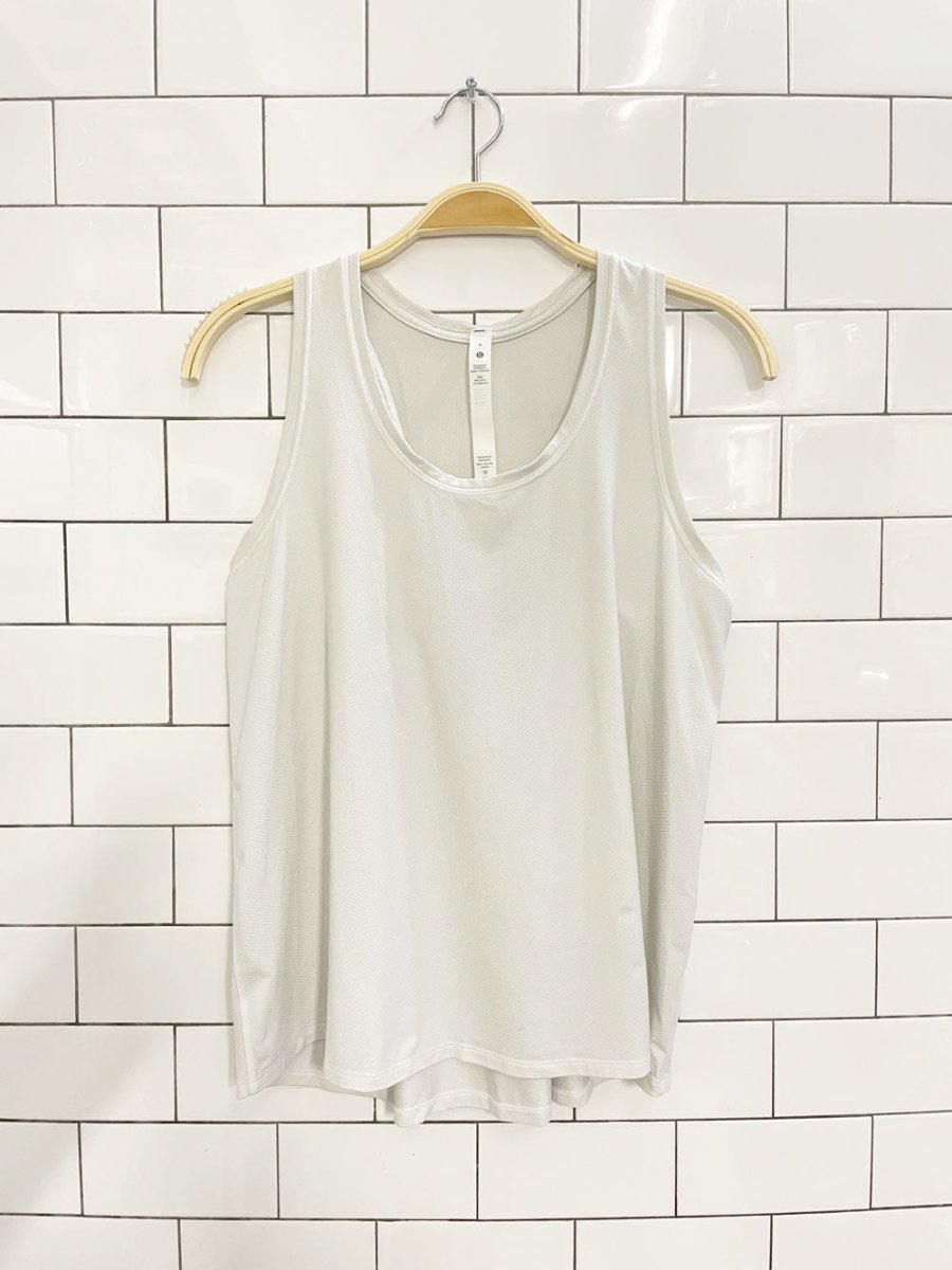 lululemon pleated back tank - good market thrift store