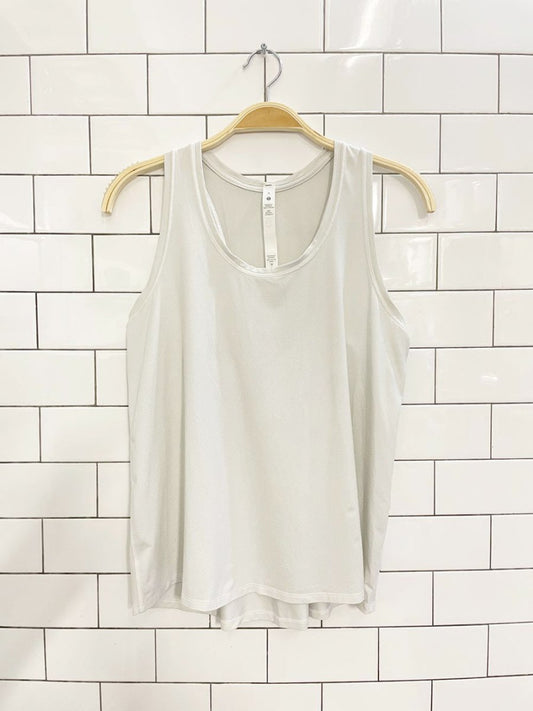 lululemon pleated back tank - good market thrift store