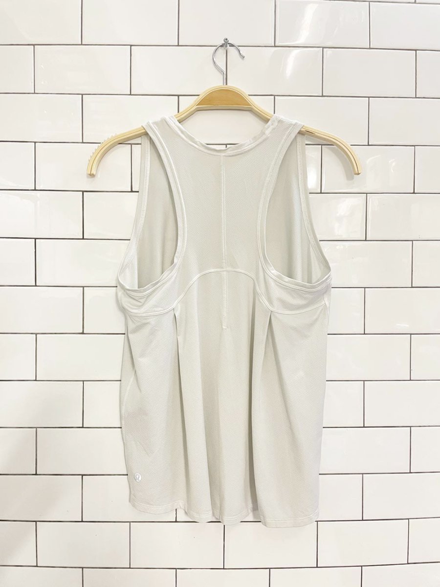 lululemon pleated back tank - good market thrift store