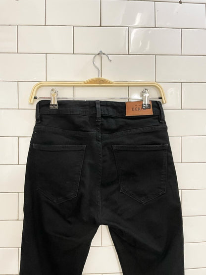 sézane denim slim parfait black jeans - good market thrift store