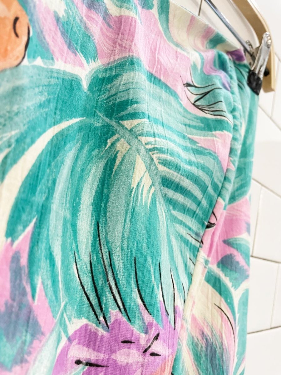 vintage 80s sea suns strapless dress - good market thrift store