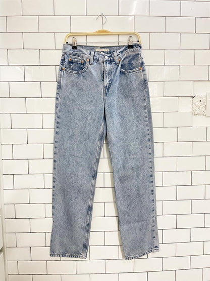 levi's 2024 low pro straight jeans - good market thrift store