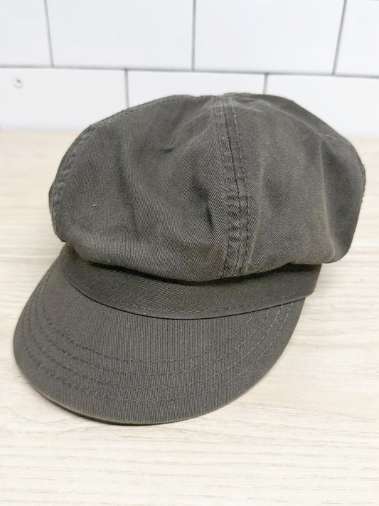 y2k goorin buckle closure newsboy cap