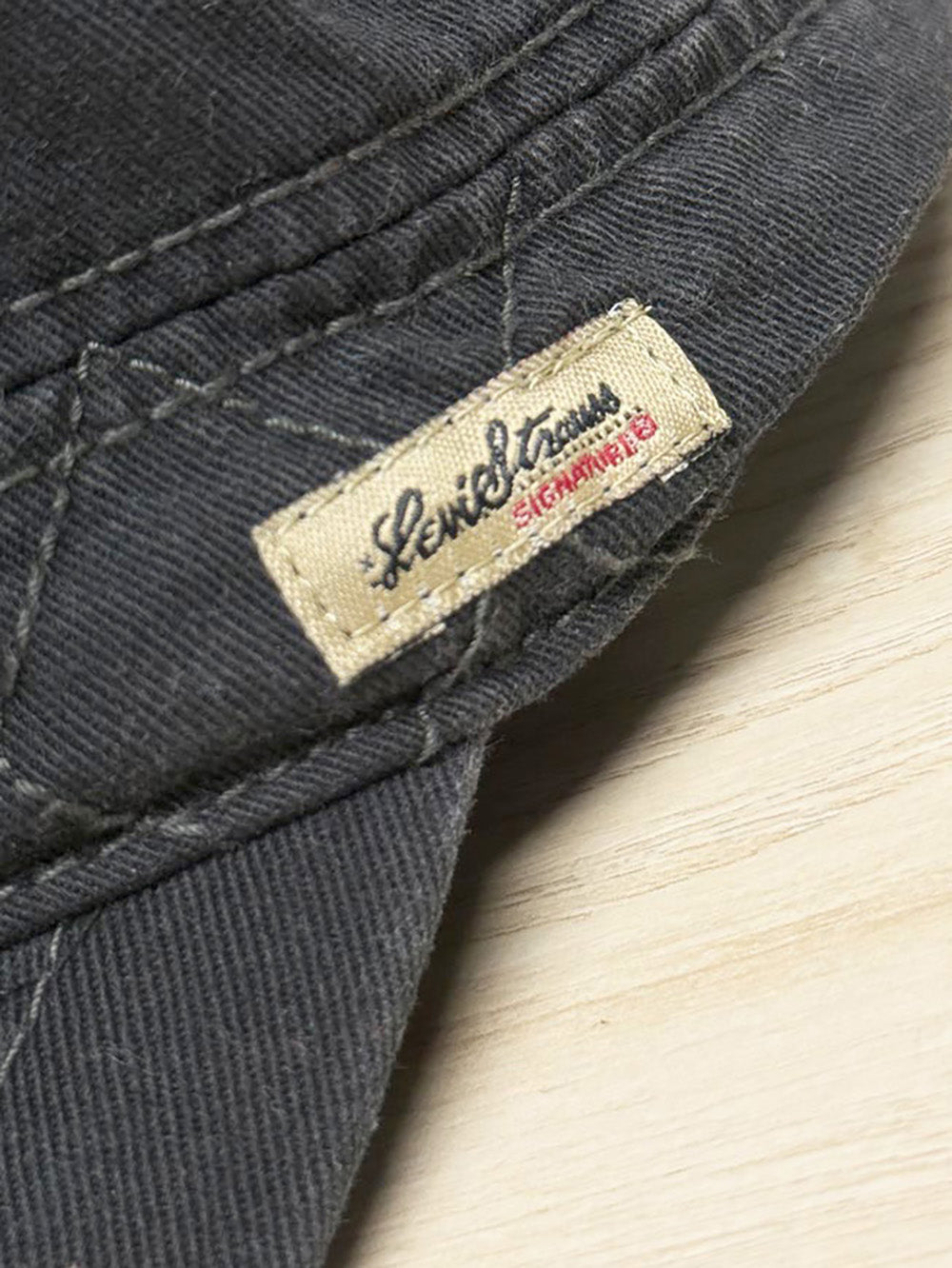 y2k levis strauss contrast stitch cadet hat