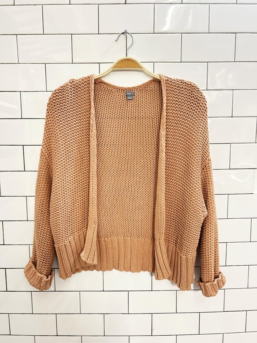 aerie oversized loose knit cardigan - good market thrift store