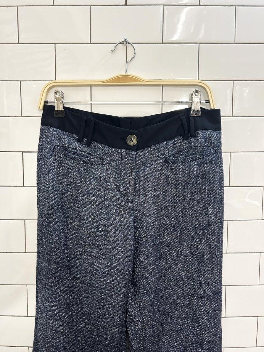 anthro viscose knit flare pant - good market thrift store