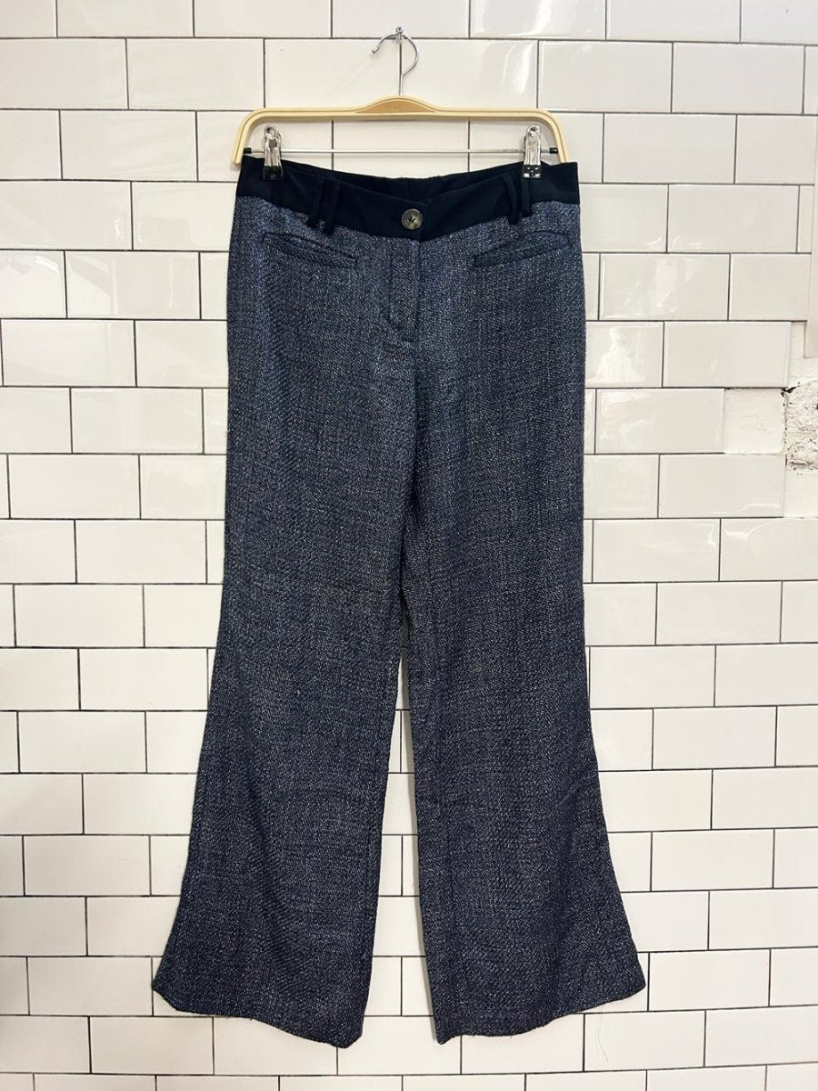 anthro viscose knit flare pant - good market thrift store