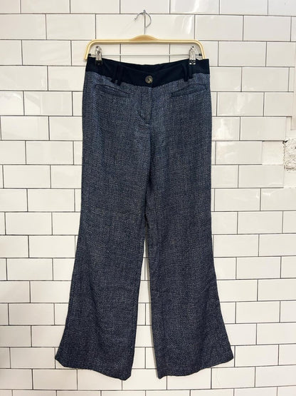 anthro viscose knit flare pant - good market thrift store