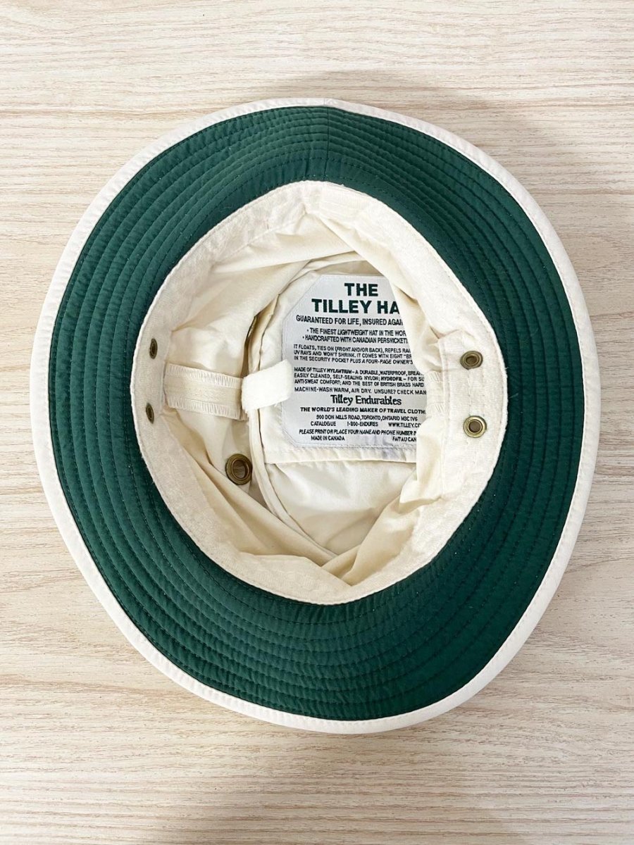 the tilley hat short brim bucket hat - good market thrift store