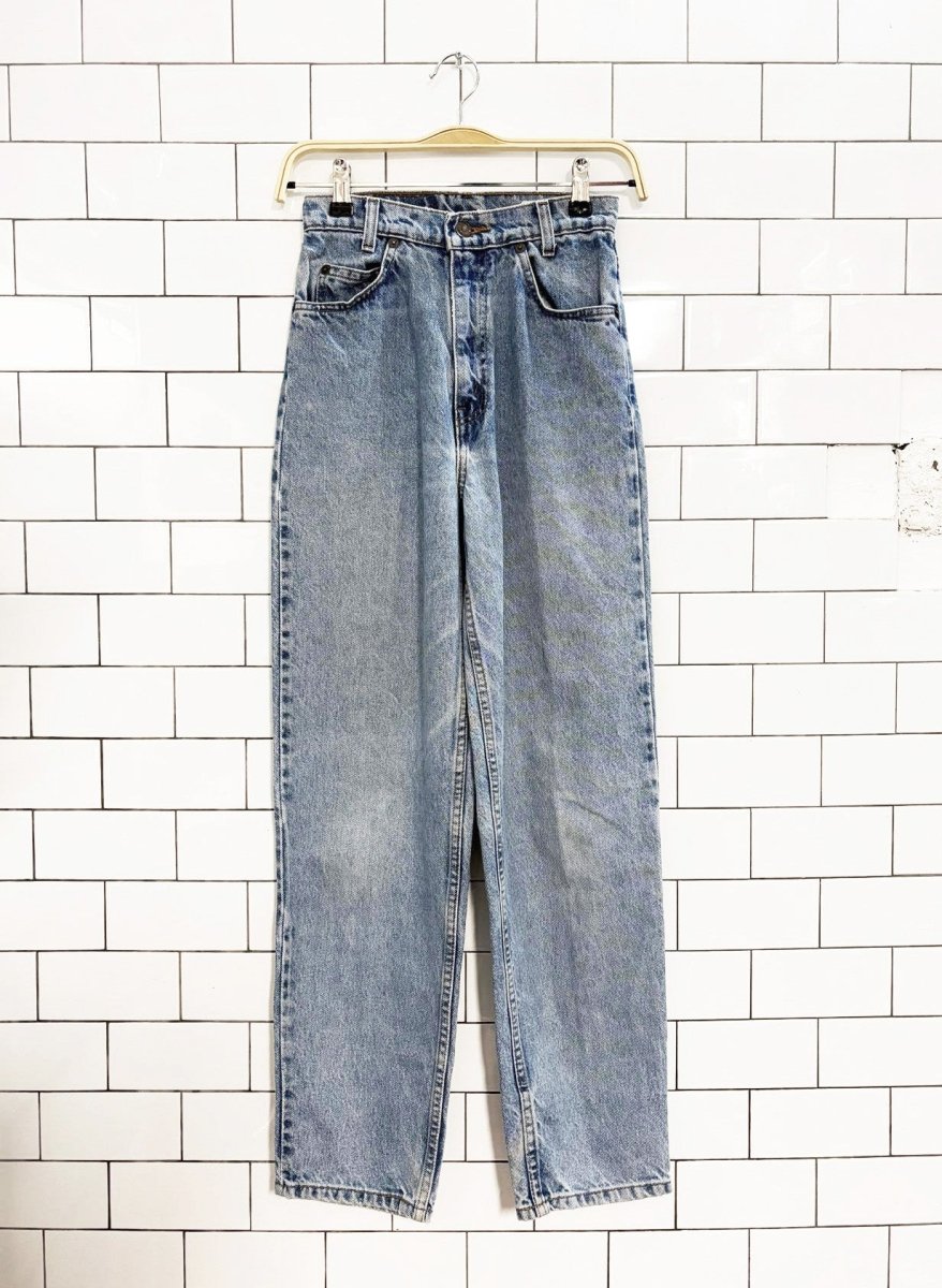 vintage 90s levis 550 orange tab relaxed fit loose jeans - good market thrift store