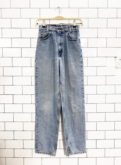 vintage 90s levis 550 orange tab relaxed fit loose jeans - good market thrift store