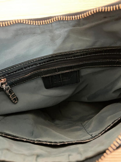 y2k danier snake embossed leather shoulder bag - good market thrift store