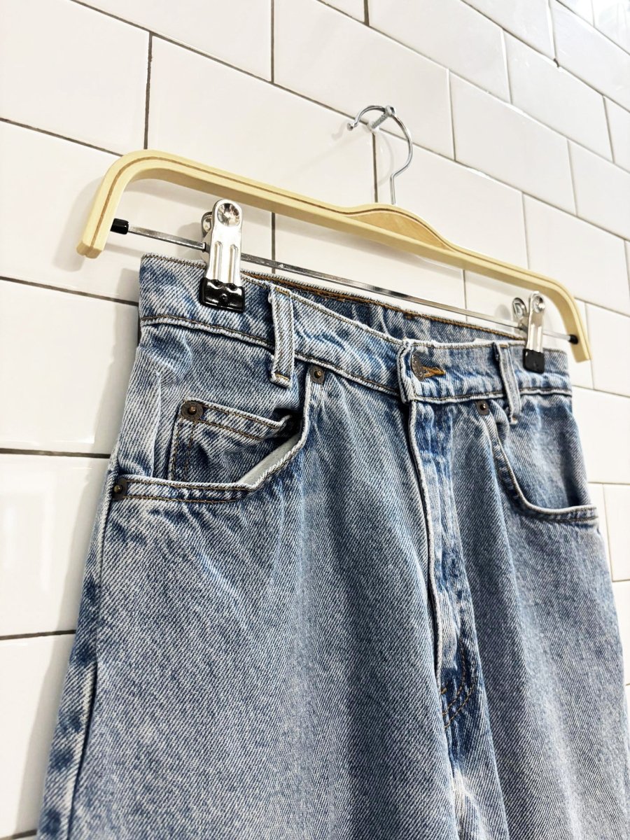 vintage 90s levis 550 orange tab relaxed fit loose jeans - good market thrift store