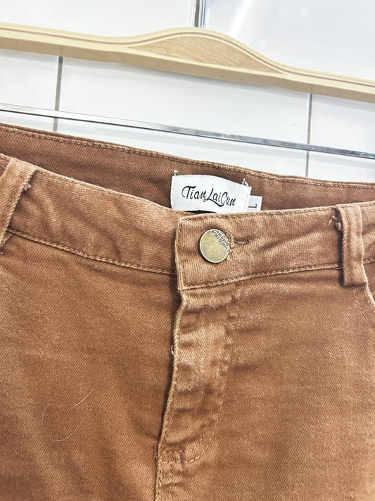 tian lai cun lined mini skirt - good market thrift store