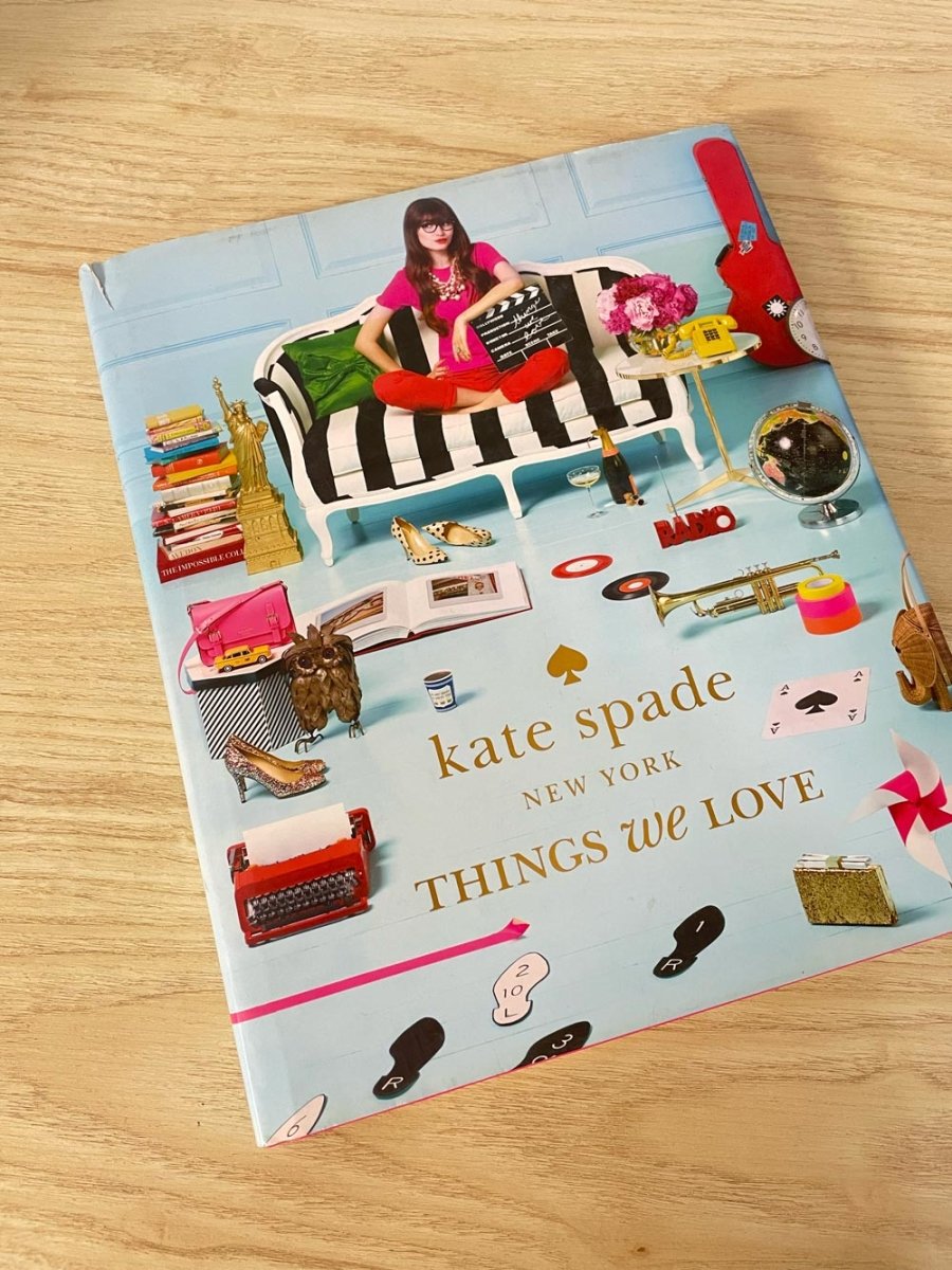 kate spade things we love coffee table book - good market thrift store