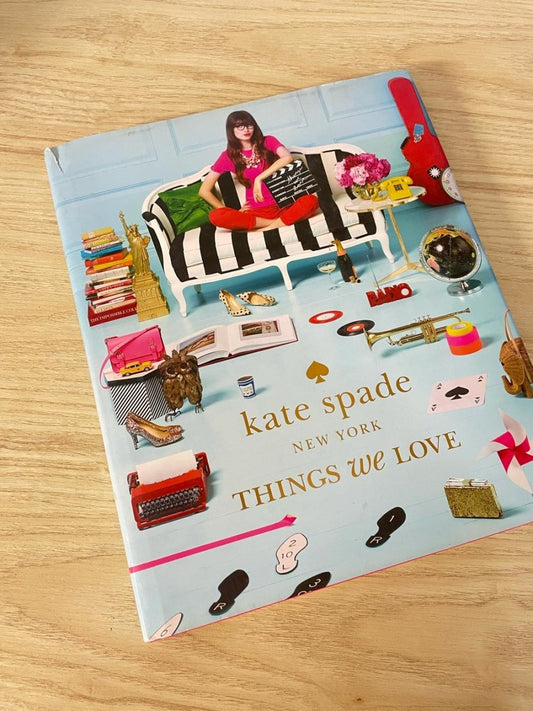 kate spade things we love coffee table book - good market thrift store