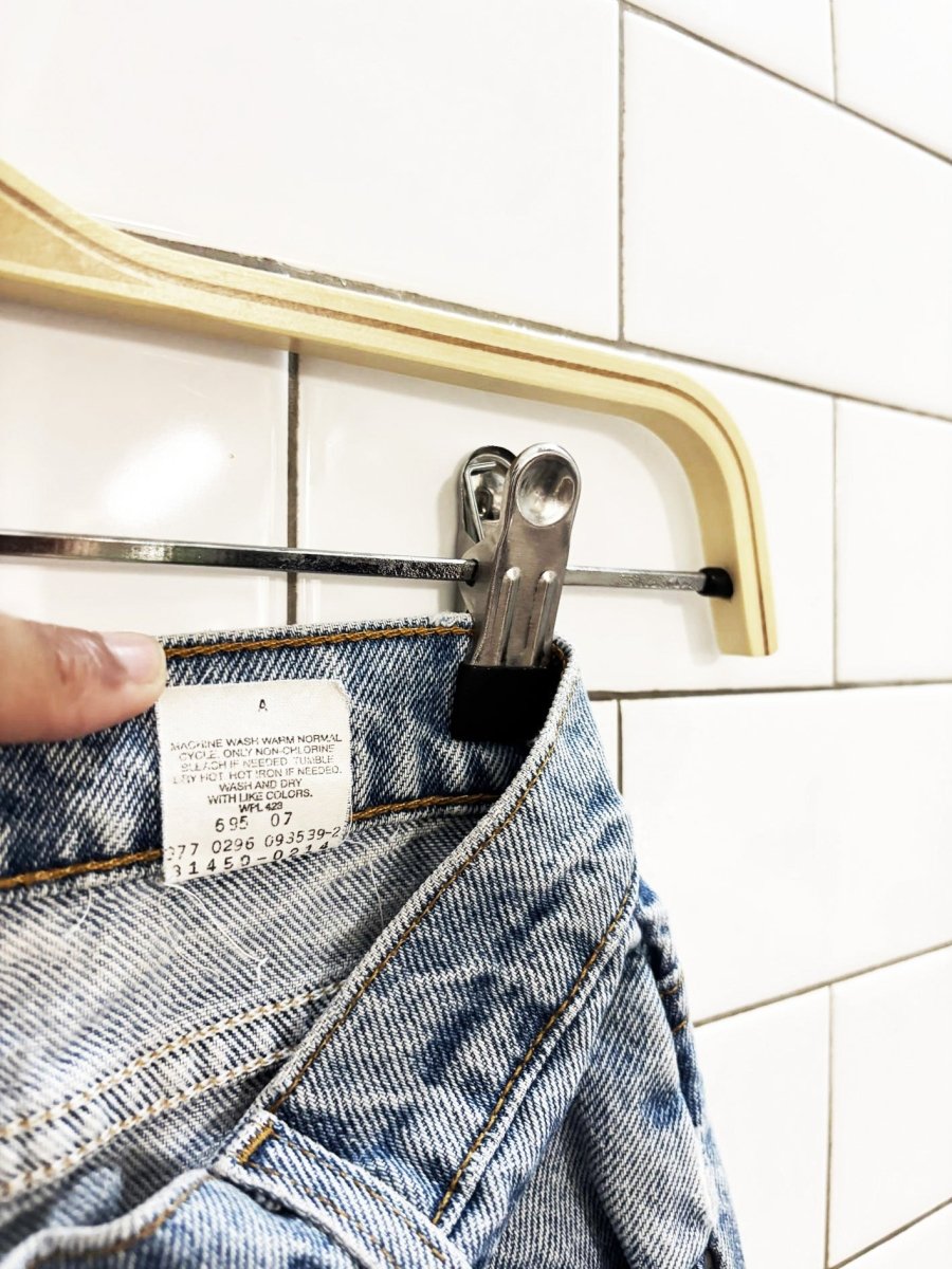 vintage 90s levis 550 orange tab relaxed fit loose jeans - good market thrift store