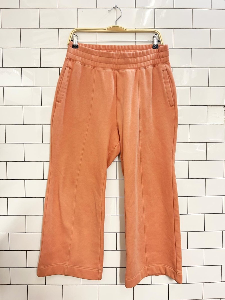 fabletics high rise wide leg sweatpants - good market thrift store